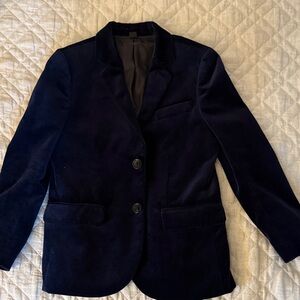 Crewcuts Navy Velvet Jacket